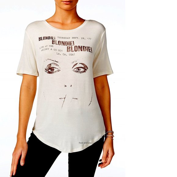 Blondie Debbie Harry Live at the Whisky punk rock Official T-Shirt S NWT - Picture 1 of 2